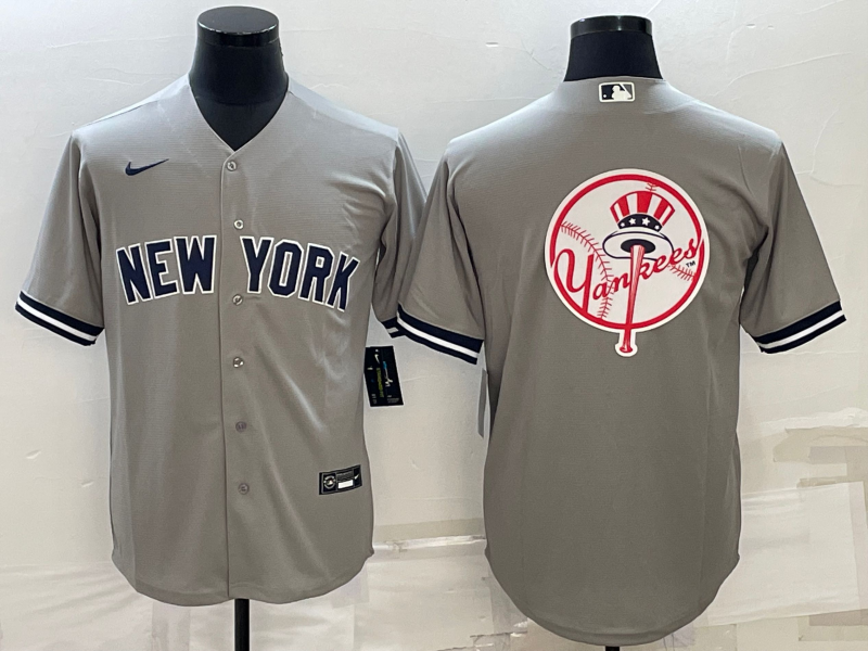 Men's New York Yankees Gray Team Jersey