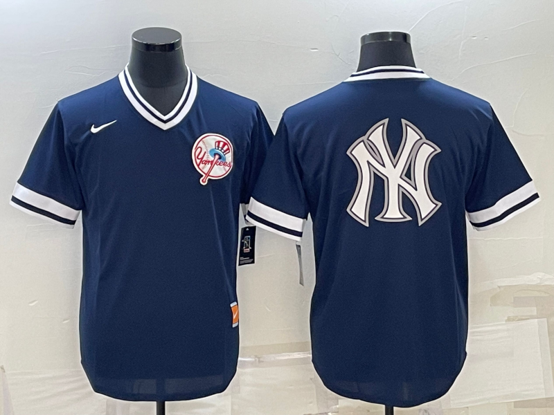 Men's New York Yankees Navy Cooperstown Collection Jersey
