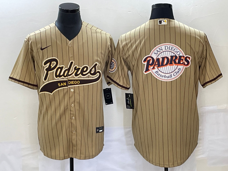 Men's San Diego Padres Tan Jersey Joint Edition