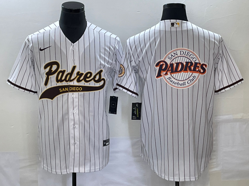 Men's San Diego Padres White Jersey Joint Edition